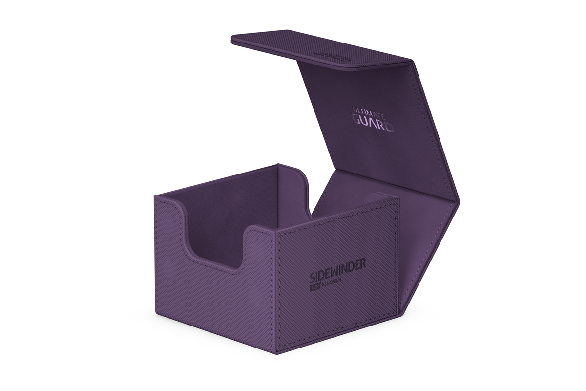 Ultimate Guard Deck Case Sidewinder 133+ Monocolor Purple - Collector's Avenue