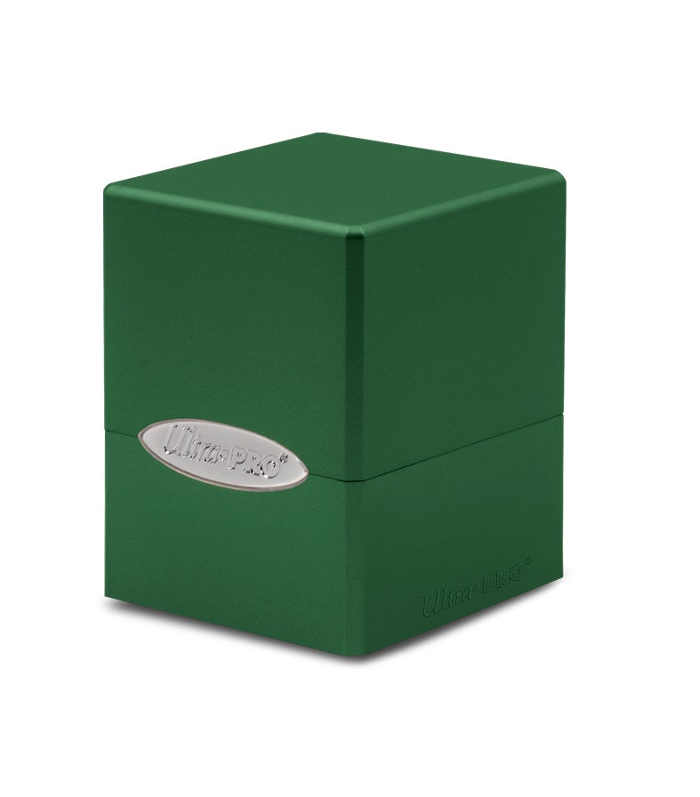 Ultra PRO Satin Cube Deck Box Forest Green - Collector's Avenue