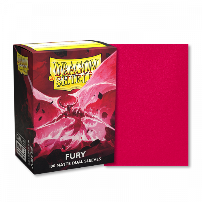 Dragon Shield Dual Matte Standard Size 100 ct. Fury - Collector's Avenue