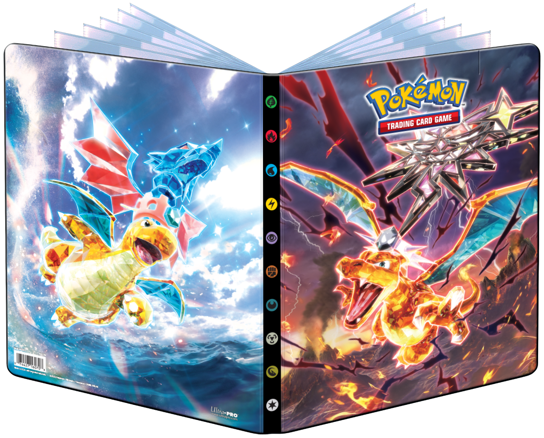 Pokemon Scarlet & Violet 3 Obsidian Flames Ultra PRO 9-Pocket Portfolio - Collector's Avenue