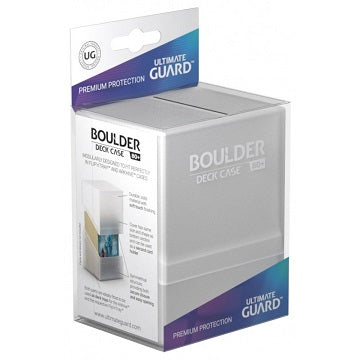 Ultimate Guard Boulder 80+ Deck Box Case Frosted - Collector's Avenue