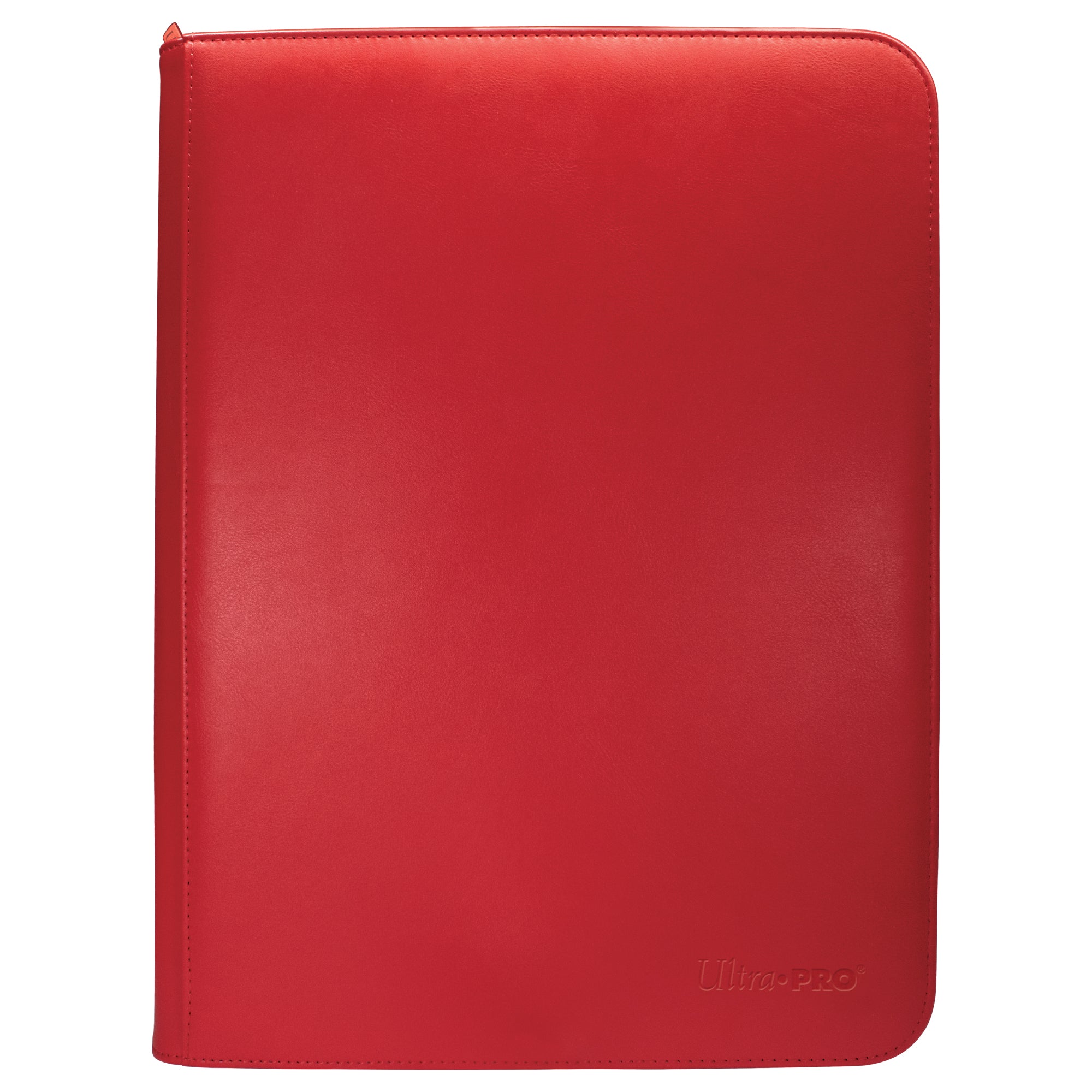 Ultra PRO Vivid 9-Pocket Zippered PRO-Binder Red - Collector's Avenue