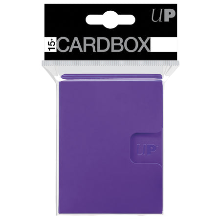 Ultra PRO PRO 15+ Card Box 3-pack Purple - Collector's Avenue