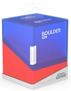 Ultimate Guard Boulder 100+ SYNERGY Blue/Red - Collector's Avenue