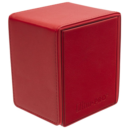 Ultra PRO Vivid Alcove Flip Deck Box Red - Collector's Avenue