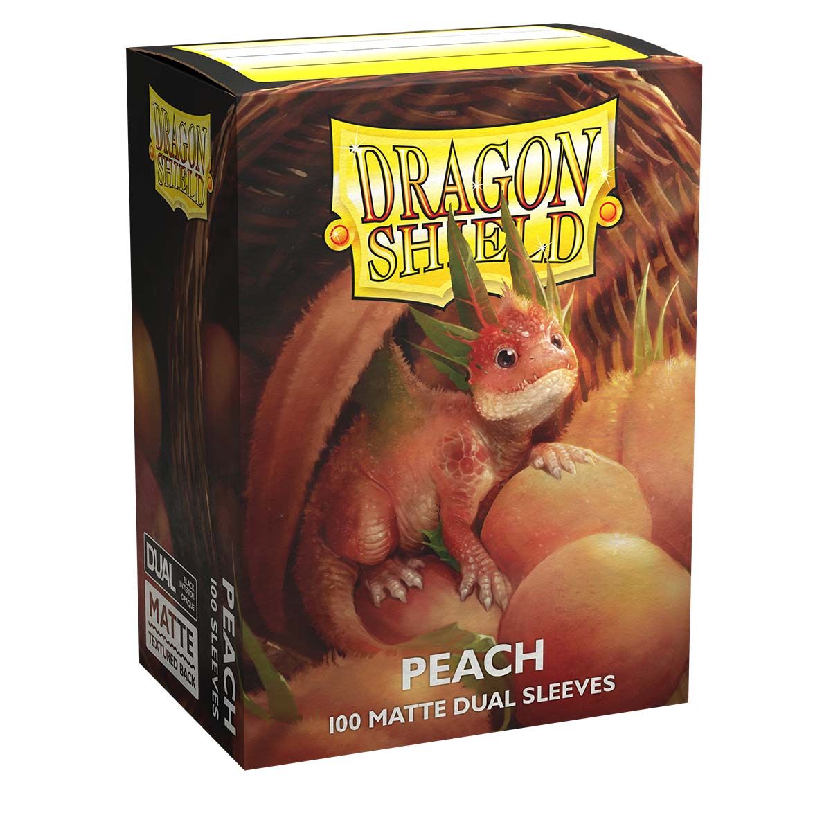 Dragon Shield Dual Matte Standard Size 100 ct. Peach - Collector's Avenue