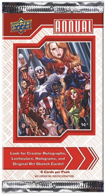 2023 Upper Deck Marvel Annual Hobby Box - Collector's Avenue