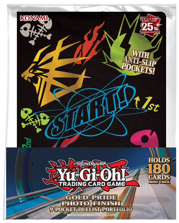 Yu-Gi-Oh! Gold Pride Photo Finish  9-Pocket Duelist Portfolio