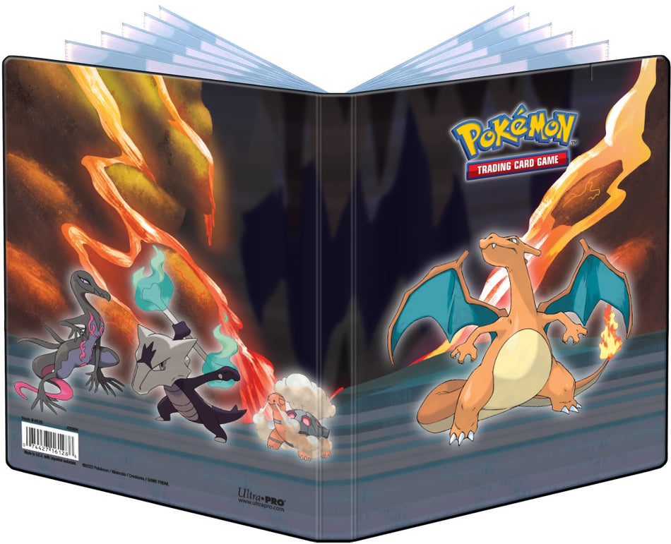 Pokemon Ultra PRO Gallery Series Scorching Summit 4-Pocket Portfolio - Collector's Avenue