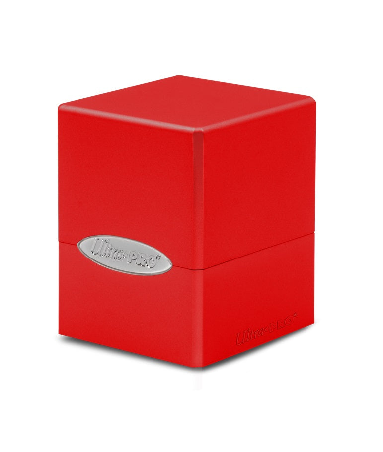 Ultra PRO Satin Cube Deck Box Apple Red - Collector's Avenue