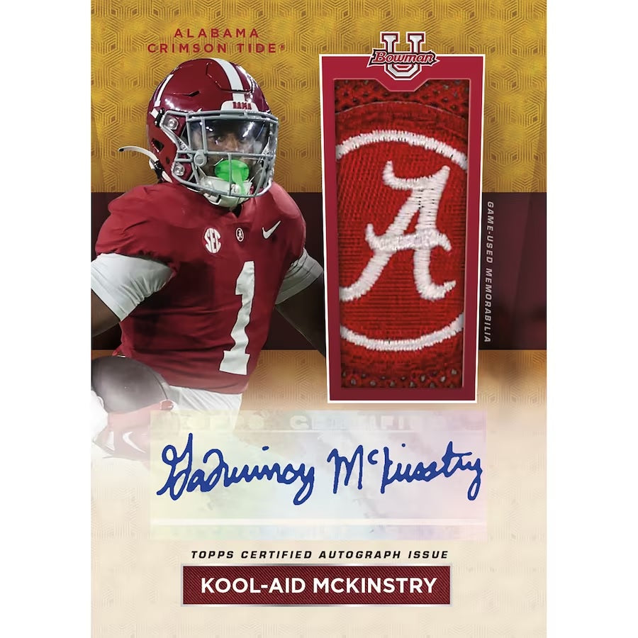 2023 Bowman University Alabama Football Box - Collector's Avenue