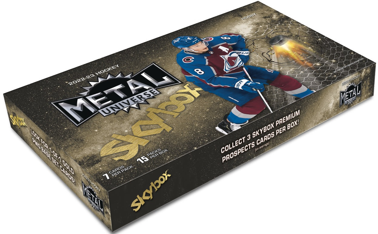 2022-23 Upper Deck Skybox Metal Universe Hockey Case (16 Boxes) - Collector's Avenue