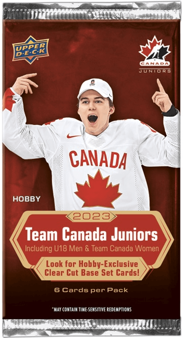 2023 Upper Deck Team Canada Juniors Hockey Hobby Pack - Collector's Avenue
