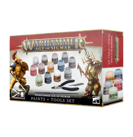 Warhammer Age of Sigmar Paint + Tools Set - Collector's Avenue