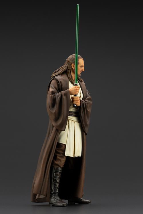 Star Wars (The Phantom Menace) ArtFX+ Figure Statue - Qui-Gon Jinn - Collector's Avenue