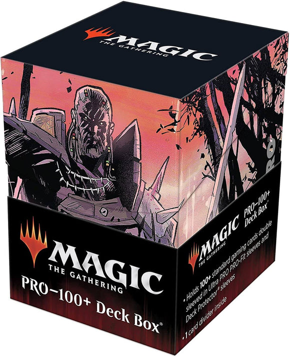 MTG Magic The Gathering Ultra Pro 100+ Deck Box - Innistrad Midnight Hunt V5 - Collector's Avenue