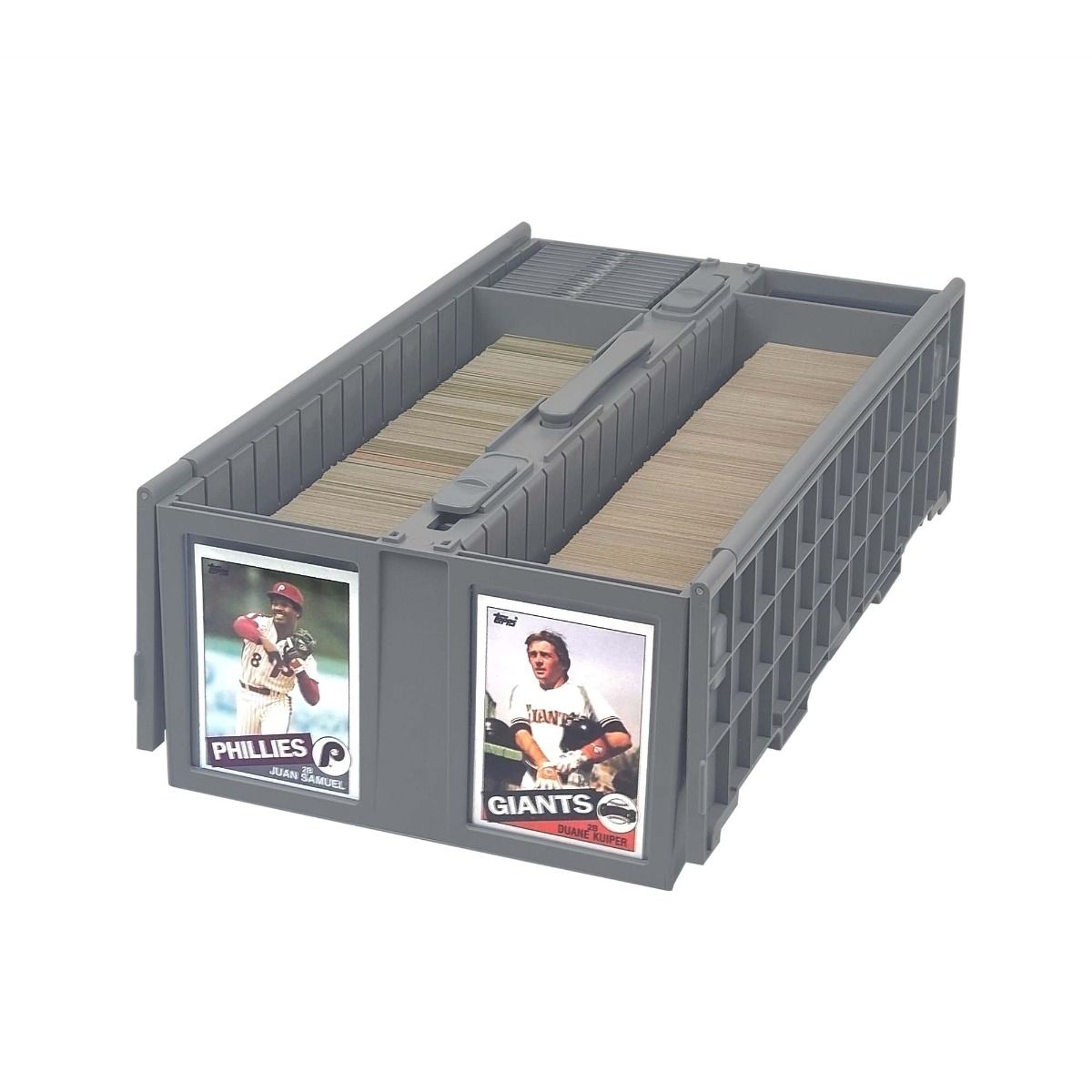 BCW 1600 Count Gray Collectible Card Bin - Collector's Avenue