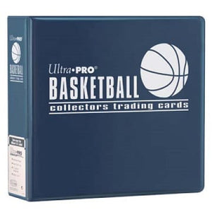 Ultra PRO 3" Blue Basketball Album Binder - Collector's Avenue