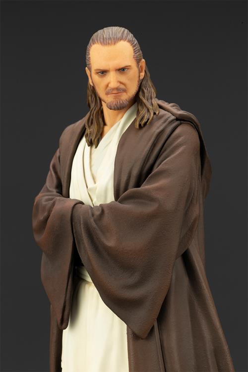 Star Wars (The Phantom Menace) ArtFX+ Figure Statue - Qui-Gon Jinn - Collector's Avenue