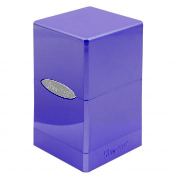 Ultra PRO Deck Box - Satin Tower Hi-Gloss Amethyst