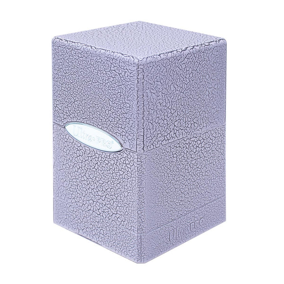 Ultra PRO Deck Box - Satin Tower  Ivory Crackle