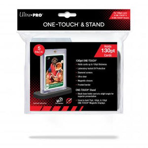 Ultra PRO 130PT UV One-Touch & Stands 5-pack - Collector's Avenue