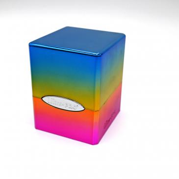 Ultra PRO Deck Box Satin Cube Rainbow - Collector's Avenue