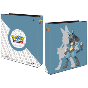 Pokemon Ultra PRO 2" Album Binder - Lucario - Collector's Avenue