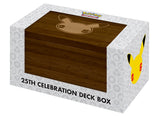 Pokemon 25th Celebration Ultra Pro Wooden Deck Box - Collector's Avenue