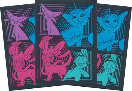 Pokemon Evolving Skies Sylveon, Espeon, Glaceon, Vaporeon Sleeves 65ct Standard Sized Sleeves - Collector's Avenue