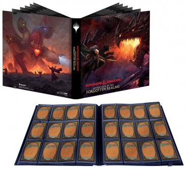 MTG Magic The Gathering Ultra Pro 12-Pocket Pro Binder - D&D Adventures in the Forgotten Realms - Collector's Avenue
