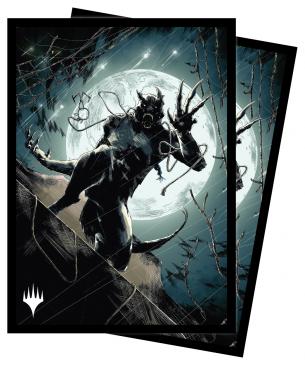 Magic The Gathering Ultra Pro Deck Protector 100ct Sleeves - Innistrad Midnight Hunt V2 - Collector's Avenue