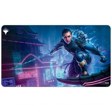 MTG Magic The Gathering Ultra Pro Playmat - Kamigawa Neon Dynasty v2 - Collector's Avenue