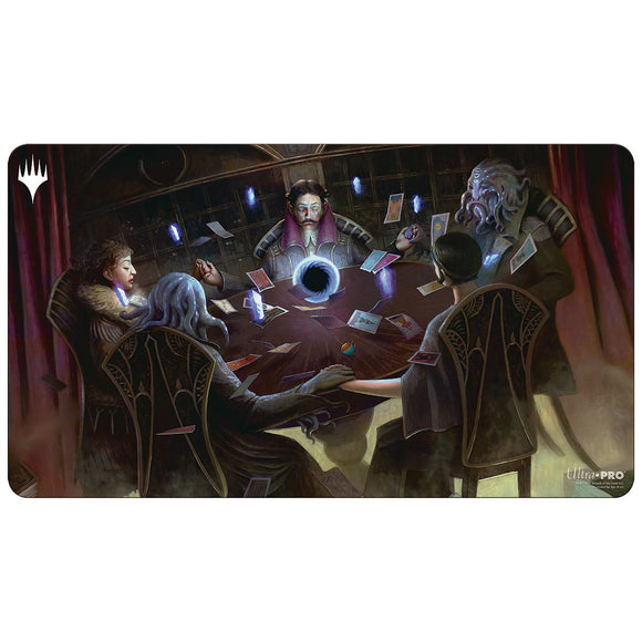 MTG Magic The Gathering Ultra Pro Playmat - Streets of New Capenna v1 featuring Obscura Ascendancy - Collector's Avenue