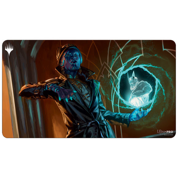 MTG Magic The Gathering Ultra Pro Playmat - Streets of New Capenna - A featuring Kamiz, Obscura Oculus - Collector's Avenue