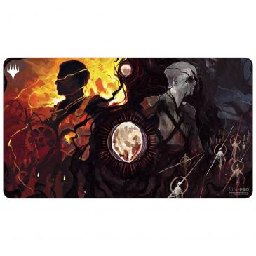 MTG Magic The Gathering Ultra PRO Brothers War Playmat H Visions of Phyrexia - Collector's Avenue