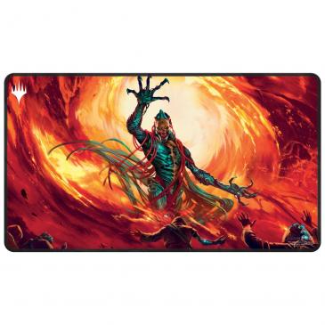 MTG Magic The Gathering Ultra PRO Brothers War Black Stitched Playmat Gix, Yawgmoth Praetor - Collector's Avenue