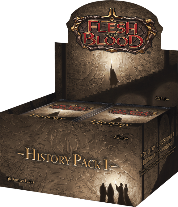 Flesh and Blood History Pack 1 Booster Box - Collector's Avenue
