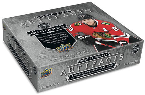 2020-21 Upper Deck Artifacts Hockey Hobby Box - Collector's Avenue