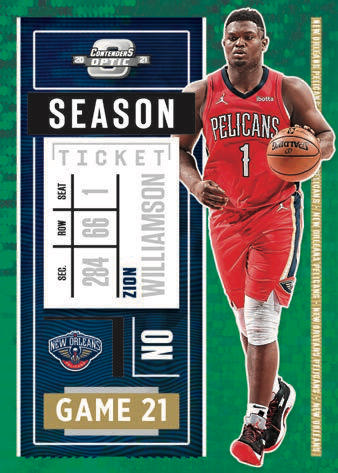 2020-21 Panini Contenders Optic Basketball Hobby Box - Collector's Avenue