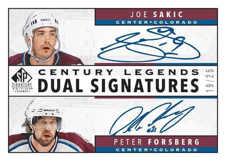 2020-21 Upper Deck SP Signature Edition Legends Hockey Hobby Box - Collector's Avenue