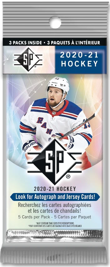 2020-21 Upper Deck SP Hockey Hanger Pack - Collector's Avenue