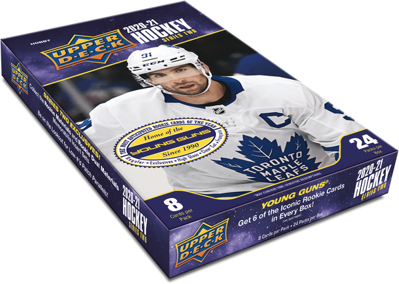 2020-21 Upper Deck Series 2 Hockey Hobby Case (12 Boxes) - Collector's Avenue