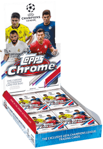 2020-21 Topps Chrome UEFA Champions League Soccer Hobby Box - Collector's Avenue