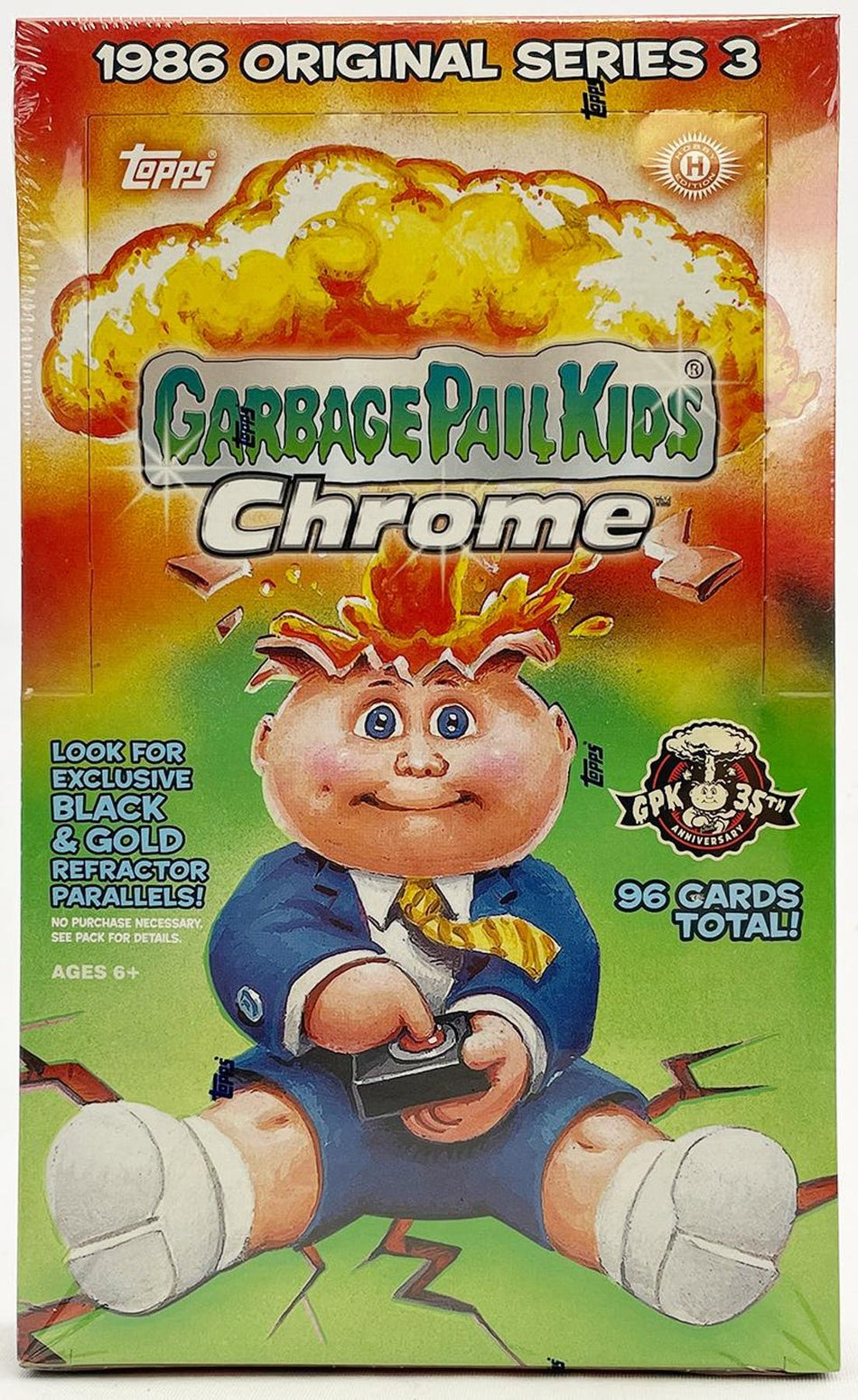 2020 Topps Garbage Pail Kids Chrome Series 3 Hobby Box (Topps 2020) - Collector's Avenue