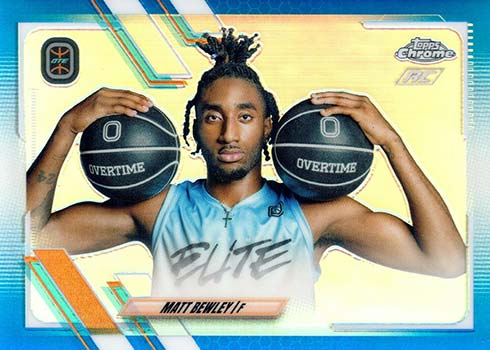 2021-22 Topps Chrome Overtime Elite Basketball Hobby Box - Collector's Avenue