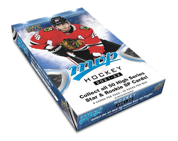 2021-22 Upper Deck MVP Hockey Hobby Case (20 Boxes) - Collector's Avenue