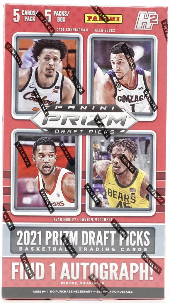 2021-22 Panini Prizm Draft Picks Basketball H2 Box - Collector's Avenue
