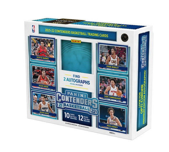 2021-22 Panini Contenders Basketball Hobby Box - Collector's Avenue