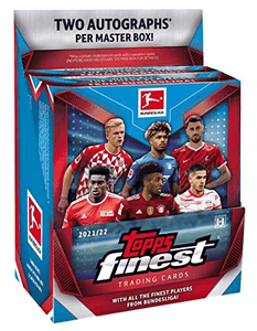 2021-22 Topps Bundesliga Finest Soccer Hobby Box - Collector's Avenue